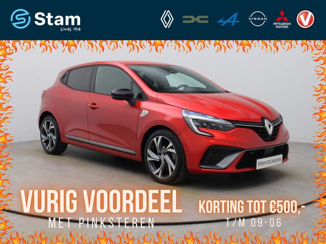 Renault CLIO TCe 90pk R.S. Line Adapt. cruise | Camera | Navi | Parksens. v+a | 17" Velgen