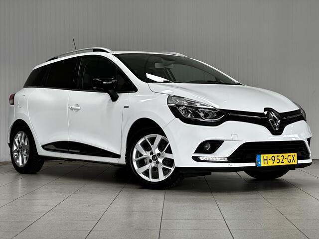 Renault CLIO Estate 0.9 TCe Limited/ LED Dagrijverl./ Apple+Android/ DAB+/ 16''LMV/ Keyless/ Clima/ Navi/ Cruise/ Bluetooth/ Multi.LEDER.Stuur/ Elek.Pakket/ Isofix/ PDC Achter.