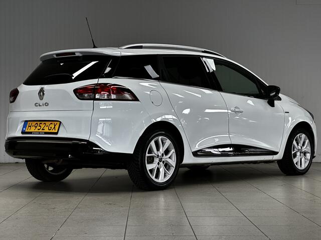 Renault CLIO Estate 0.9 TCe Limited/ LED Dagrijverl./ Apple+Android/ DAB+/ 16''LMV/ Keyless/ Clima/ Navi/ Cruise/ Bluetooth/ Multi.LEDER.Stuur/ Elek.Pakket/ Isofix/ PDC Achter.