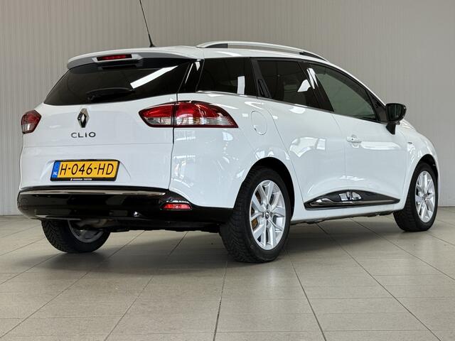 Renault CLIO Estate 0.9 TCe Limited/ LED Dagrijverl./ 15''LMV/ Keyless/ Apple+Android/ DAB+/ Clima/ Navi/ Cruise/ Bluetooth/ Diml.Auto/ Elek.Pakket/ Isofix/ PDC Achter.