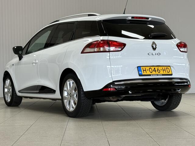 Renault CLIO Estate 0.9 TCe Limited/ LED Dagrijverl./ 15''LMV/ Keyless/ Apple+Android/ DAB+/ Clima/ Navi/ Cruise/ Bluetooth/ Diml.Auto/ Elek.Pakket/ Isofix/ PDC Achter.