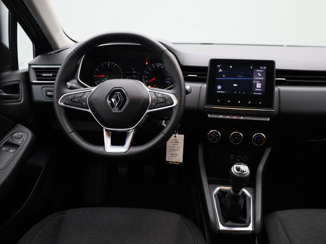 Renault CLIO TCe 90 Zen | Parkeersensoren achter | Airco | Pack EASY LINK navigatie met Apple CarPlay & Android Auto | Pure LED koplampen | Metaalkleur |
