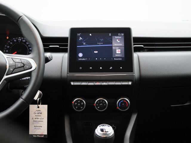 Renault CLIO TCe 90 Zen | Parkeersensoren achter | Airco | Pack EASY LINK navigatie met Apple CarPlay & Android Auto | Pure LED koplampen | Metaalkleur |