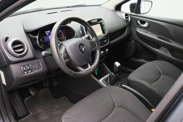 Renault CLIO 0.9 TCe Limited 2018 | Airco | Navigatie | Cruise Control | Spraakbediening | DAB Radio | Boekjes | 2 Sleutels | Lichtmetaal | Stuurwiel Bediening