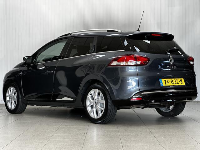 Renault CLIO Estate 0.9 TCe Limited/ LED Dagrijverl./ DAB+/ Apple+Android/ Keyless/ Airco/ Navi/ Cruise/ Bluetooth/ Multi.Stuur/ Elek.pakket/ Isofix/ PDC Achter.