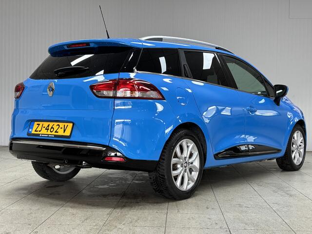 Renault CLIO Estate 0.9 TCe Intens/ LED Koplampen!/ Apple+Android/ Half-LEDER/ Keyless/ DAB+/ Clima/ Navi/ Cruise/ Bluetooth/ Multi.LEDER.Stuur/ Elek.pakket/ Isofix/ PDC Achter.
