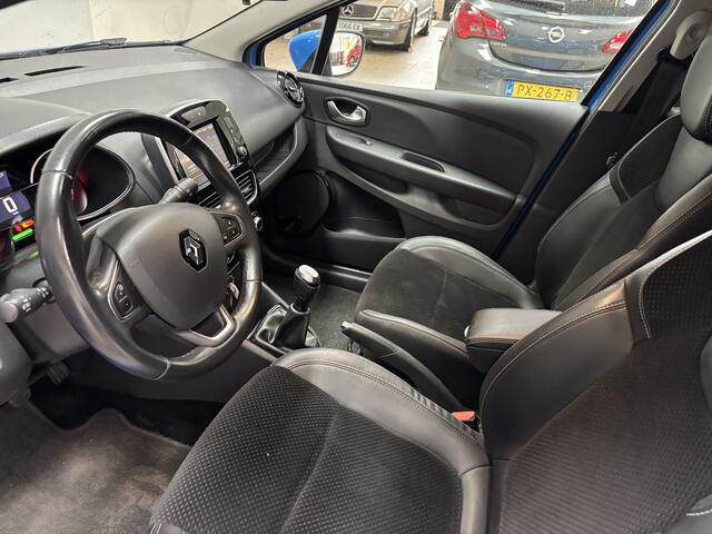 Renault CLIO Estate 0.9 TCe Intens/ LED Koplampen!/ Apple+Android/ Half-LEDER/ Keyless/ DAB+/ Clima/ Navi/ Cruise/ Bluetooth/ Multi.LEDER.Stuur/ Elek.pakket/ Isofix/ PDC Achter.