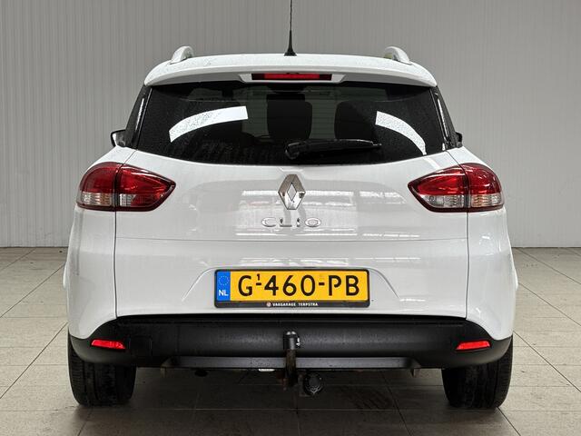 Renault CLIO Estate 0.9 TCe Zen/ Trekhaak!/ LED Dagrijverl./ Airco/ Cruise/ Multi.LEDER.Stuur/ Elek.Pakket/ Isofix/ C.V.Afstand/ Getint Glas.