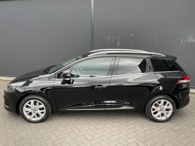 Renault CLIO Estate 0.9 TCe Limited Airco - Cruise control - Parkeersensoren achter - Navigatie full map - Mistlampen voor - Lederen stuurwiel - Dakrails