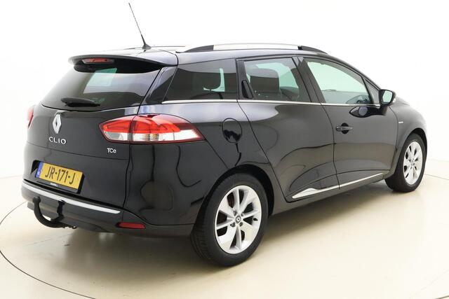 Renault CLIO Estate 0.9 TCe Limited | Navigatie | Trekhaak | Lichtmetalen velgen | Camera | Bluetooth | Cruise control | Dakrails | Lichtmetalen velgen
