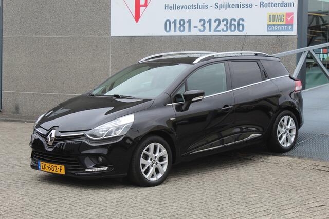 Renault CLIO Estate 0.9 TCe Limited Navigatie/Parkeersensoren/Cruise control/Keyless/Bluetooth/Airco/Bass reflex audio/Elektrische ramen/Elektrisch verstelbare spiegels/16'' Lichtmetalen velgen.