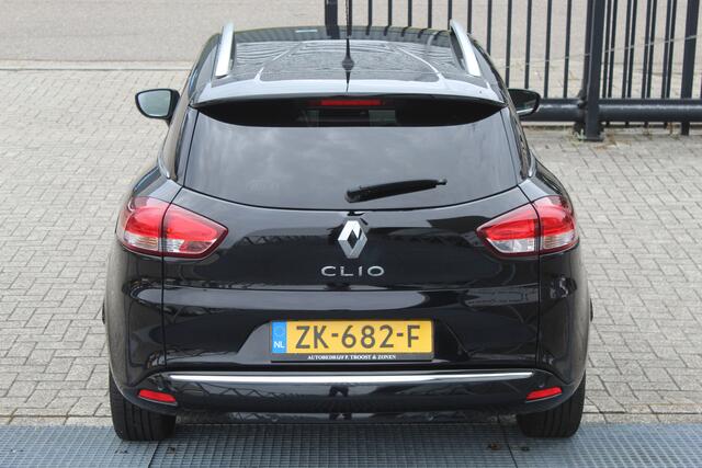 Renault CLIO Estate 0.9 TCe Limited Navigatie/Parkeersensoren/Cruise control/Keyless/Bluetooth/Airco/Bass reflex audio/Elektrische ramen/Elektrisch verstelbare spiegels/16'' Lichtmetalen velgen.
