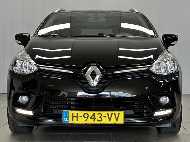 Renault CLIO Estate 0.9 TCe Limited/ Keyless/ 16'' LMV/ Apple + Android/ DAB+/ Navi/ Airco/ Cruise/ Elek. pakket/ Isofix/ Bluetooth/ Armsteun/ Multi. LEDER. Stuur/ Mistl./ PDC/ Extra getint glas/ Dakrails.