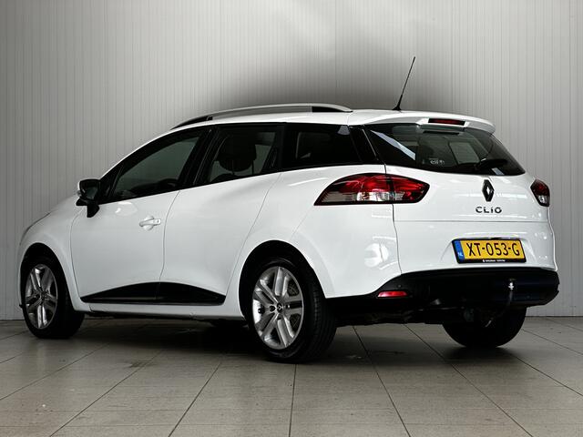 Renault CLIO Estate 1.5 dCi Zen/ D-Riem verv: 123.000 KM!/ Trekhaak/ DAB+/ Apple + Android/ Navi/ Airco/ Cruise/ Elek. pakket/ Isofix/ Bluetooth/ Multi. Stuur/ Dakrails.