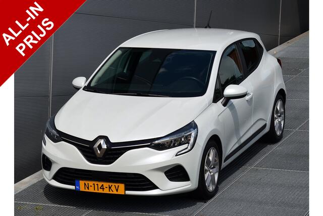 Renault CLIO 1.0 TCE 90 ZEN | NAVIGATIE | TREKHAAK AFNEEMBAAR | PDC | PARELMOER WIT | ALL SEASON BANDEN | ALL IN RIJKLAARPRIJS