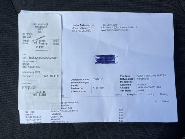 Renault CLIO 1.0 TCe / Automaat / Stoelverw. / Lage KM! / Applecarplay - Androidauto /