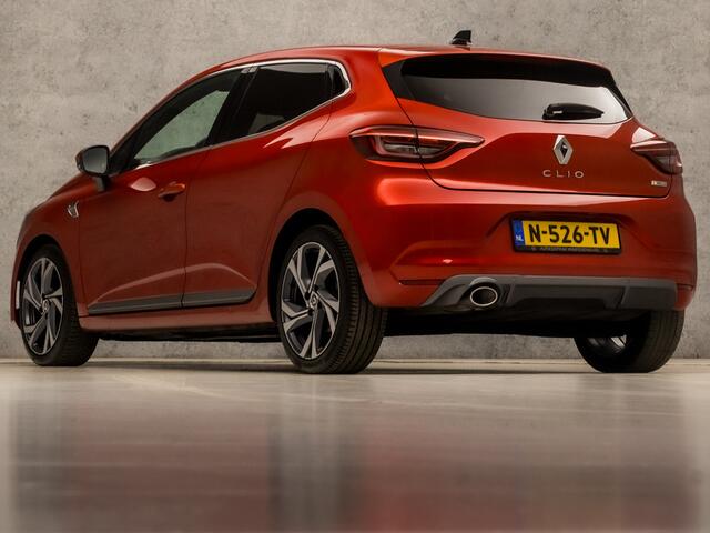 Renault CLIO 1.0 TCe R.S. Line (VIRTUAL COCKPIT, APPLE CARPLAY, GROOT NAVI, CLIMATE, BOSE AUDIO, LEDER, SPORTSTOELEN, 360 CAMERA, GETINT GLAS, KEYLESS, NIEUWE APK, NIEUWSTAAT)