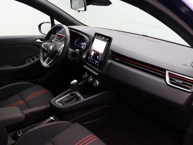 Renault CLIO E-Tech Hybrid 140pk R.S. Line | Grootscherm Navigatie | 360 Camera | Lichtmetalen Velgen | Cruise Control | Sportstoelen | Trekhaak |