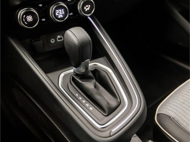 Renault CLIO 1.6 E-Tech Full Hybrid 145 Alpine 143Pk Automaat (APPLE CARPLAY, GROOT NAVI, ALPINE AUDIO, LEDER, CAMERA, KEYLESS, SFEERVERLICHTING, PARELMOER, GETINT GLAS, ZWART HEMEL, NIEUWSTAAT)