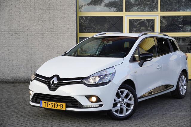 Renault CLIO Estate 0.9 TCe Limited BJ2018 Lmv 16" | Pdc | Navi | Trekhaak | Airco | Cruise control | Extra getint glas