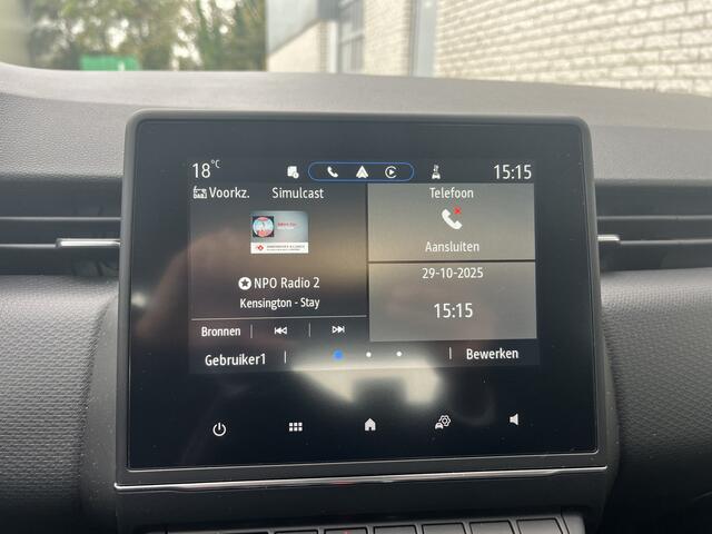 Renault CLIO 1.6 E-Tech Hybrid 140 Zen | automaat | hybride | parkeersensoren achter | climate control | incl. Bovag rijklaarpakket met 12 maanden garantie |