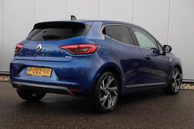 Renault CLIO 1.0 TCe R.S. Line Half Leder Navigatie Achteruitrijcamera Sfeerverlichting 16 inch LMV All-season banden Carplay Android Climate Cruise Control
