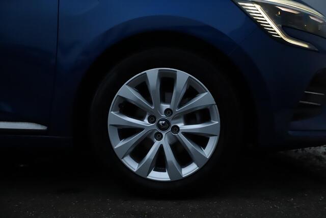 Renault CLIO 1.0 TCe Intens 101PK Half Leder Sfeerverlichting 17 inch LMV Full LED Climate Cruise Control Navigatie Carplay Android Parkeersensor Rijstrooksensor