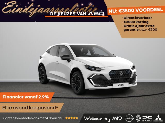 Renault CLIO esprit Alpine Full hybrid | Achteruitrijcamera | Elektronisch geregelde airconditioning | Grille in zwart met daarin verwerkt 113 Renault logo's