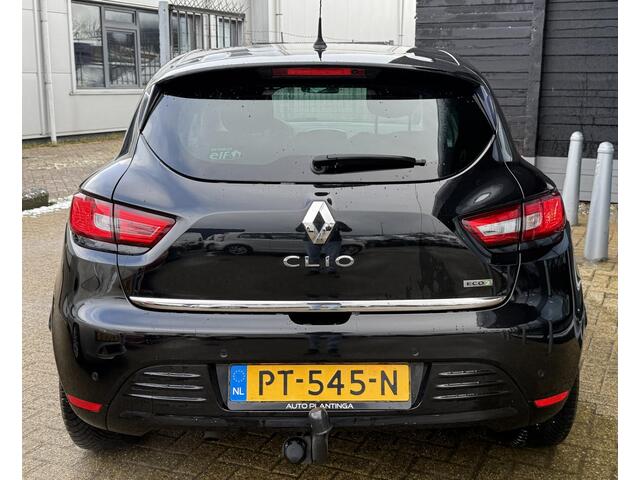 Renault CLIO 0.9 TCe Limited | ZEER NETTE STAAT | Trekhaak | Parkeersensoren | Airco | Navigatie | Cruise Control | DAB+ | 2 Sleutels | Armsteun |