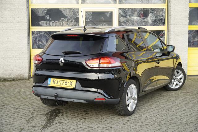 Renault CLIO Estate 0.9 TCe Zen BJ2017 Led | Pdc | Navi | Trekhaak | Airco | Cruise control | Extra getint glas