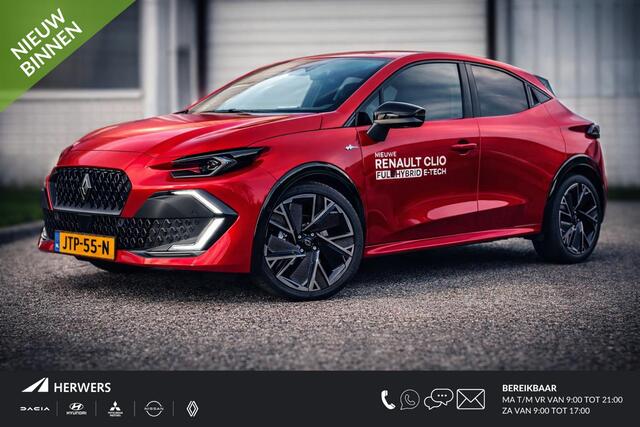 Renault CLIO 1.8 Hybrid 160 esprit Alpine / KOM PROEFRIJDEN MET DE NIEUWE CLIO /