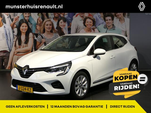 Renault CLIO 1.0 TCe Intens - Occasion Lease vanaf ¤574 p/m - Dealer onderhouden! - Navi - Sensor achter - Inklapbare spiegels - Allseasons