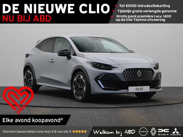 Renault CLIO Techno Full hybrid | Achteruitrijcamera | Adaptive Cruise Control | Elektronisch geregelde airconditioning