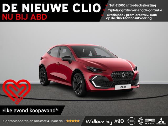 Renault CLIO Techno Full hybrid | Achteruitrijcamera | Adaptive Cruise Control | Elektronisch geregelde airconditioning