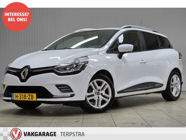 Renault CLIO Estate 0.9 TCe Zen/ Facelift!/ Trekhaak/ Extra getint glas/ PDC/ Apple + Android/ DAB+/ Navi/ Airco/ Cruise/ Elek. pakket/ Isofix/ Bluetooth/ Multi. Stuur/ Armsteun/ LED Dagrijverl./ Dakrails.