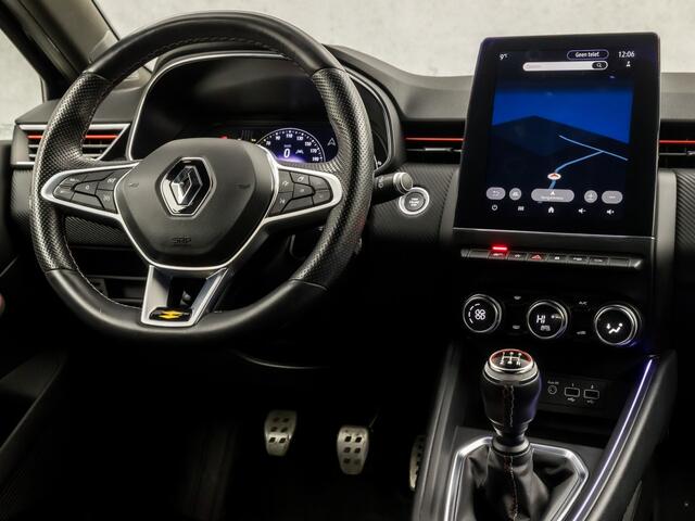 Renault CLIO 1.0 TCe R.S. Line (VIRTUAL COCKPIT, APPLE CARPLAY, GROOT NAVI, CLIMATE, LEDER, 360 CAMERA, SPORTSTOELEN, GETINT GLAS, ZWART HEMEL, NIEUWSTAAT)