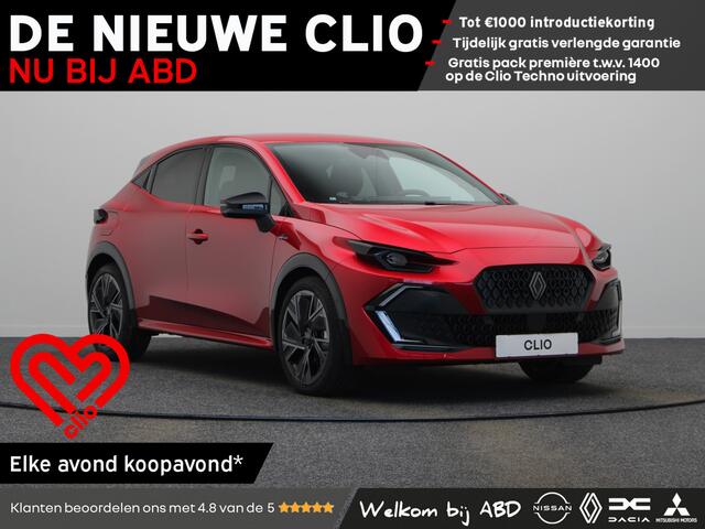 Renault CLIO esprit Alpine Full hybrid | Achteruitrijcamera | Elektronisch geregelde airconditioning | Grille in zwart met daarin verwerkt 113 Renault logo's