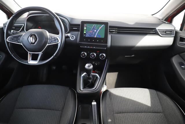 Renault CLIO 1.0 TCe Intens Trekhaak Half Leder 16 inch LMV Navigatie Carplay Android Cruise Control Clima LED Parkeersensor