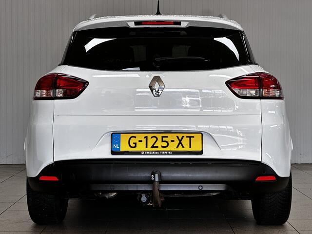 Renault CLIO Estate 0.9 TCe Zen/ Trekhaak/ LED Dagrijverl./ DAB+/ Apple+Android/ Airco/ Navi/ Cruise/ Bluetooth/ Multi.Stuur/ Elek.Pakket/ Isofix/ PDC Achter.