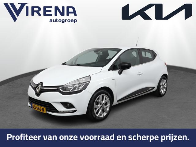 Renault CLIO 0.9 TCe Limited Airco - Apple Carplay/Android Auto - Cruise Control - Keyless Entry - Navigatie - Virena Verzekerheids ¤895,-