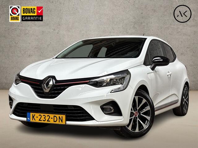 Renault CLIO 1.6 E-Tech Hybrid 140 Sport 140Pk Automaat (VIRTUAL COCKPIT, APPLE CARPLAY, GROOT NAVI, LM VELGEN, GETINT GLAS, SPORTSTOELEN, PARKEERSENSOREN, CRUISE, NIEUWE APK, NIEUWSTAAT)