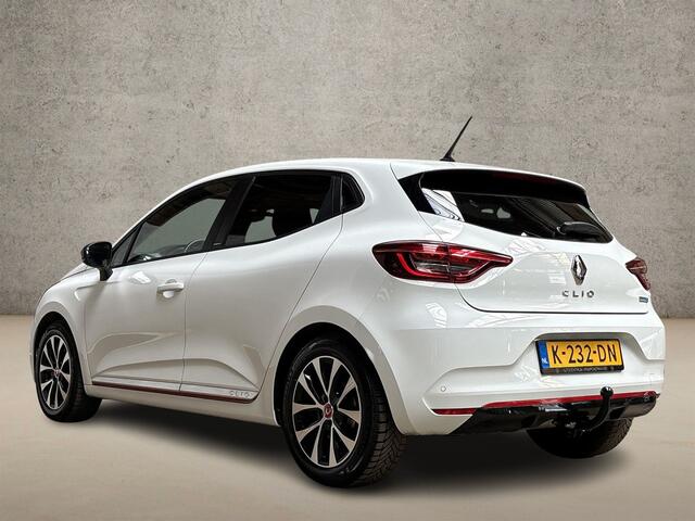 Renault CLIO 1.6 E-Tech Hybrid 140 Sport 140Pk Automaat (VIRTUAL COCKPIT, APPLE CARPLAY, GROOT NAVI, LM VELGEN, GETINT GLAS, SPORTSTOELEN, PARKEERSENSOREN, CRUISE, NIEUWE APK, NIEUWSTAAT)