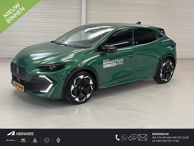 Renault CLIO 1.8 Hybrid 160 techno / Demonstratieauto / 18 inch LM velgen / Google Maps Navigatie / Apple CarPlay/Android Auto / Stoelverwarming / 360 Graden Camera / Adaptive Cruise Control / Climate Control /