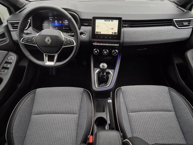 Renault CLIO 1.0 TCe 90 GPF techno Handgeschakeld / Fabrieksgarantie tot 04-2027 / Dealer onderhouden / Pack winter / Achteruitrijcamera / Stuur-en Stoelverwarming / Apple Carplay Android Auto / Navigatie /