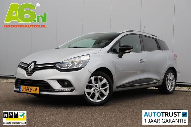 Renault CLIO Estate 0.9 TCe Limited Navigatie Carplay Android 16 inch LMV Airco Cruise Control