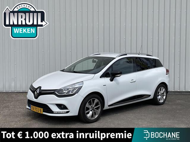 Renault CLIO Estate 0.9 TCe 90 Limited | Trekhaak | All season banden | Keyless | Navigatie | Airco | Cruise Control | Lichtmetalen velgen 16"