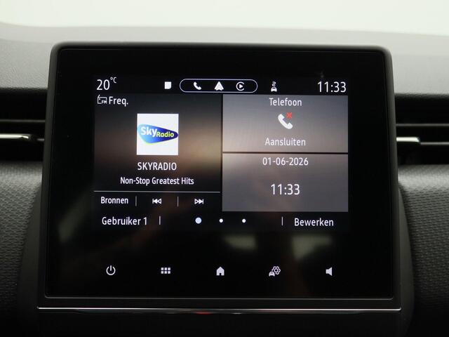Renault CLIO E-Tech Hybrid 140 Intens | Automaat | Climate Control | Apple Carplay/Android Auto | Cruise Control | lederen/stof bekleding | LED koplampen | lichtmetalen velgen 16" |