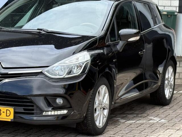 Renault CLIO Estate 0.9 TCe Limited | NAP | 100% dlr onderhouden | Trekhaak | Navigatie | Airco | Cruise Control | Key-less | Parkeersensoren | Lichtmetaal |
