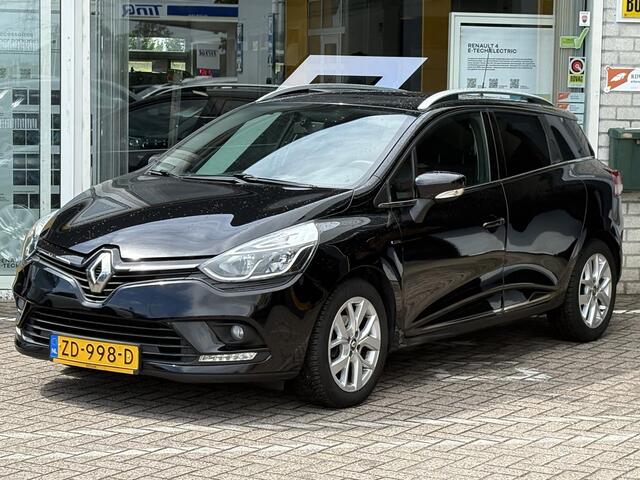 Renault CLIO Estate 0.9 TCe Limited | NAP | 100% dlr onderhouden | Trekhaak | Navigatie | Airco | Cruise Control | Key-less | Parkeersensoren | Lichtmetaal |