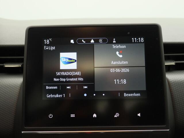 Renault CLIO TCe 90 Equilibre | Easy Link Multimediasysteem met Apple CarPlay & Android Auto | Handbediende airconditioning | LED PURE VISION koplampen | Cruisecontrol met snelheidsbegrenzer |